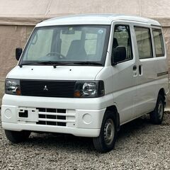 三菱　ミニキャブ　バン660CD　4WD　車検二年付き　両…