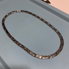 健康ネックレス／TITANIUMゲルマニウム約50cm　 