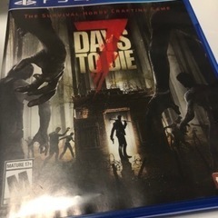 本日限定　急募　PS4  7days to die 北米版