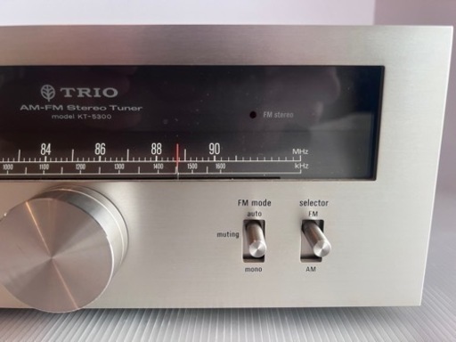 TRIO トリオ AM-FM Stereo Tuner KT-5300