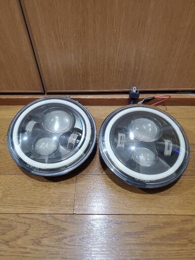 7インチ　ヘッドライト　LED