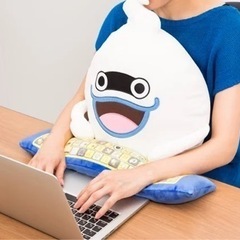 【新品未使用】妖怪ウォッチ　ぬいぐるみ PCクッション ウ…