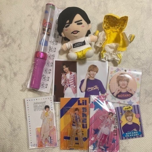 未開封あり 岡﨑彪太郎 Lilかんさい  ちびぬい  アクスタ 公式写真 ペンライト 関ジュ