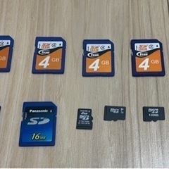 SDカード　マイクロSDカード　バラエティセット
