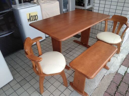 超激安品 バタフライテーブル 回転椅子 ベンチ 椅子 ダイニングテーブル 食卓テーブル チェア 椅子