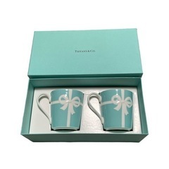 Tiffany&Co ブルーリボン ペアマグカップ