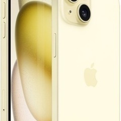 🌺iPhone 15 未使用品に近い　128GB イエロー　SI...