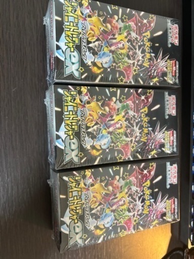 ポケモンカードゲーム　シャイニートレジャー　3box