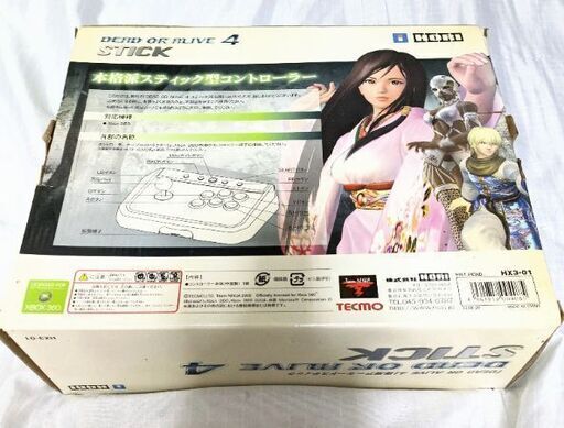 XBOX360 HORI DEAD OR ALIVE 4 専用 アーケードスティック HX3-01 ホリ デッドオアアライブ4 STICK 箱付