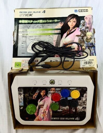 XBOX360 HORI DEAD OR ALIVE 4 専用 アーケードスティック HX3-01 ホリ デッドオアアライブ4 STICK 箱付