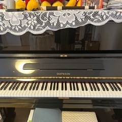 ディアパソンピアノ　即購入して下さるかた2万円お値引きいた…
