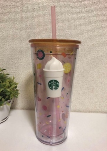 スターバックス　スタバ　ゴールドタンブラー　二重構造　473ml