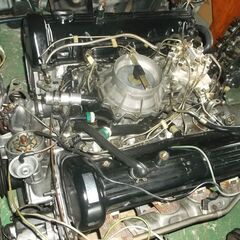 Mベンツ126.MB社製作純正300馬力エンジン-リペアー後販売