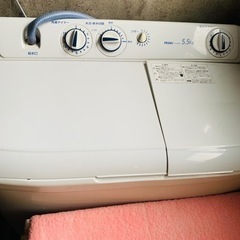【部品取りなどに】ハイアール2層式洗濯機