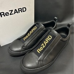 ReZARD リザード メンズ ビッグロゴスリッポン ローカット...