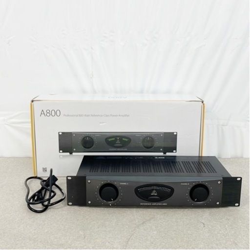 BEHRINGER A800 ベリンガー リファレンス パワーアンプ