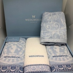 ◆Wedgwood ウエッジウッド フェイスタオル4枚 