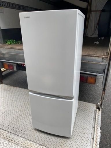 福岡市内配送設置無料　2021年式　東芝 TOSHIBA GR-S15BS（W） [冷蔵庫 （153L・右開き） 2ドア BSシリーズ セミマットホワイト]