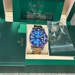 【ネット決済・配送可】ROLEX（ロレックス）サブマリーナ 青サ...