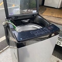 福岡市内配送設置無料　2022年式　NITORI ニトリ NTR60BK 6.0kg 全自動洗濯機 ガラスフタ