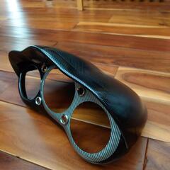 ホンダビート　カーボン(綾織)メーターカバー＋ＲＸ−８メーターカバー　カーボン柄