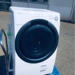 ⭐️SHARPドラム式電気洗濯乾燥機⭐️ ⭐️ES-S7D-WL⭐️