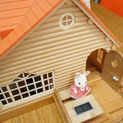 シルバニアファミリー　お家、人形、家具セット