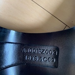 (ヤフオクで売れましたヽ(*ﾟ∀ﾟ*)ﾉ)超美品　ステルスレーシング　K36 16インチ　5.5J ＋43 2本　