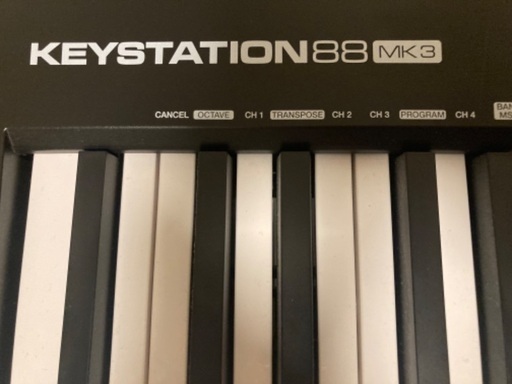 M-AUDIO Keystation88 MK3 MIDIキーボード 88鍵盤 セミウェイト
