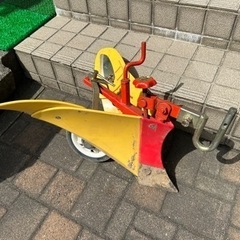 ホンダ耕運機こまめ用　ニューイエロー培土器