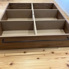 無印良品　ベッドフレーム下収納