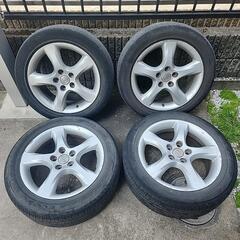 17インチ　トヨタアルミホイール4本！215/55R17 エステ...