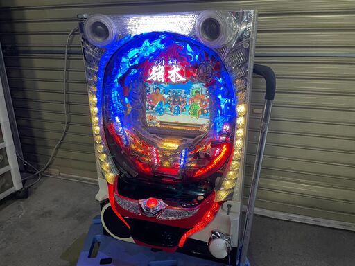 ◆ パチンコ 実機 CR アントニオ猪木という名のパチンコ機 道 H9AY  循環加工 ボリューム/流通キー付 家庭用電源