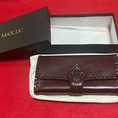 MAX.DC 長財布　箱付き　ブラウン　272ー2ー10