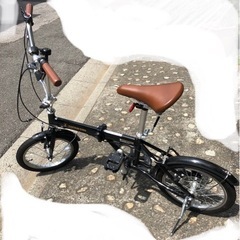 取り引き中6段変速折りたたみ自転車