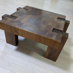 家具 木製ローテーブル