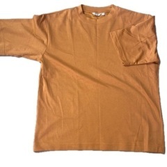 メンズTシャツオレンジ色　Ｍサイズ