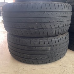 無料タイヤ　235/45R18#ss14※2本