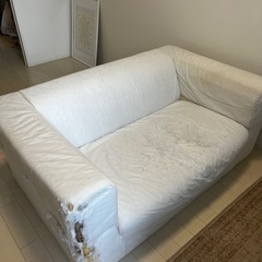 【引き取り】家具 ソファ 2人掛けソファ IKEA