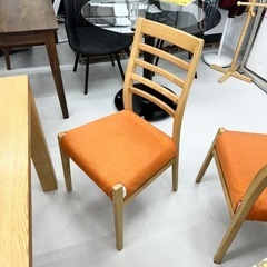 【超美品‼️】two-one style 天然木製 150cm幅4人掛けダイニングテーブルセット 片側ベンチ ライトブラウン♪