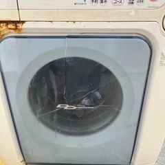 【お譲りします】TOSHIBA
乾燥機付き洗濯機　早い方優先‼️