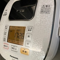【受け渡し決定済み】Panasonic パナソニック 炊飯器 S...