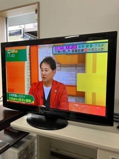 【引取】パナソニック Panasonic 液晶テレビ TH-P42R2 2010年製 動作確認済み リモコン付き