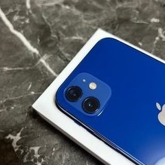 iPhone12 ブルー ムスビー｜☆安心保証付☆SIMフリー☆iPhone12ProMax 128GB
