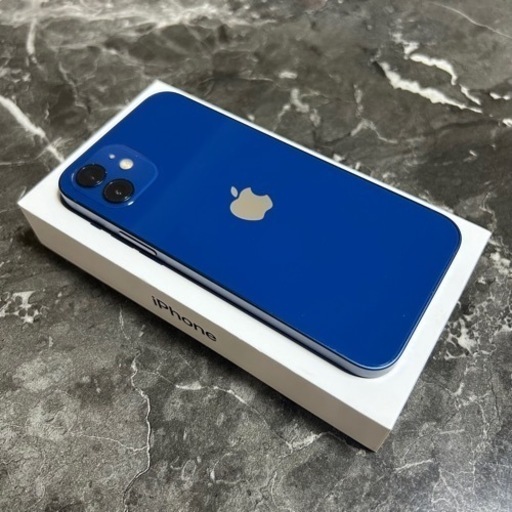 （値下げしました）iPhone12 ブルー128GB
