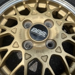 13インチ　BBS 4本セット　ホイールのみ