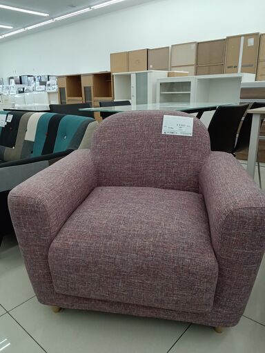 ★ジモティ割あり★ Francfranc ソファ ピンク H74×D74×W88 クリーニング済み HJ2941