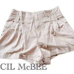 CECIL McBEE ショート丈カーゴパンツ