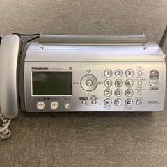 FAX  パナソニック　ファックス付き電話機