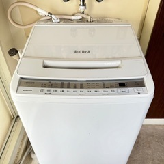 日立 8kg 洗濯機 BW-V80F 2020年製